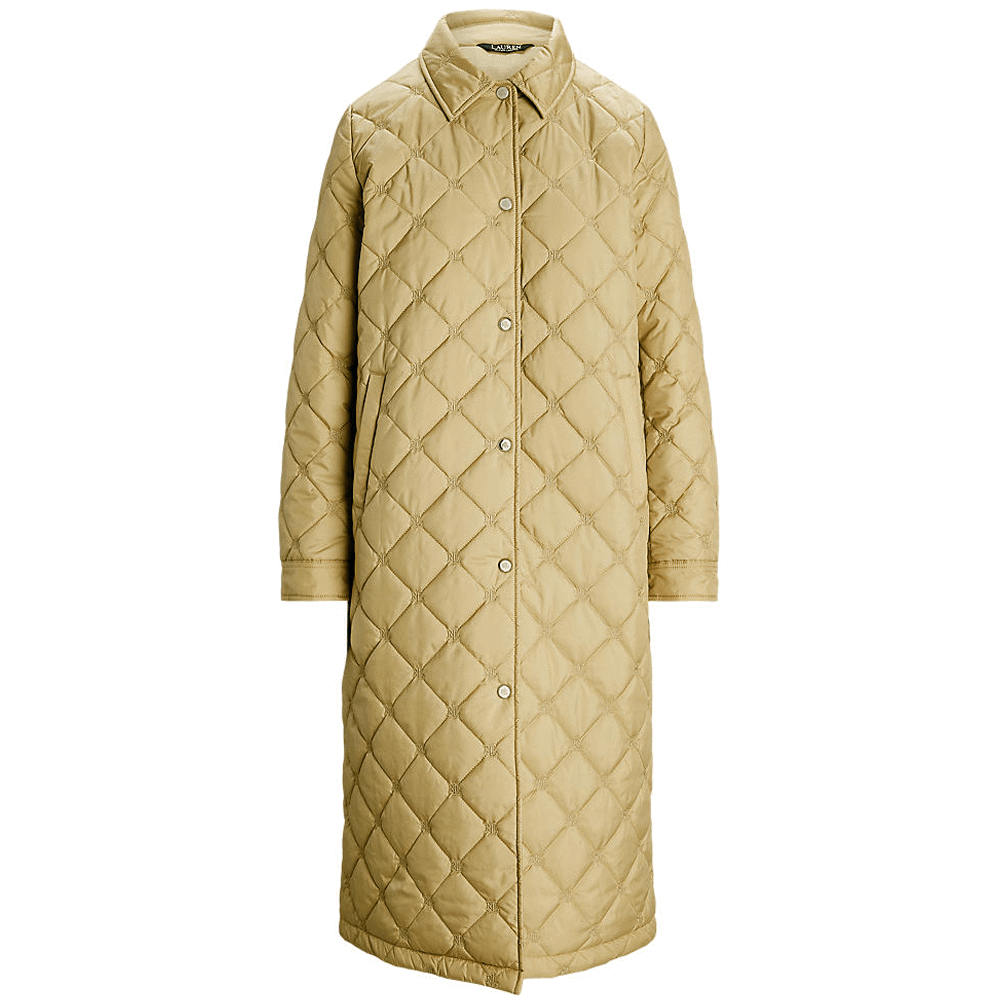 Lauren Ralph Lauren Diamond-Quilted Long Coat